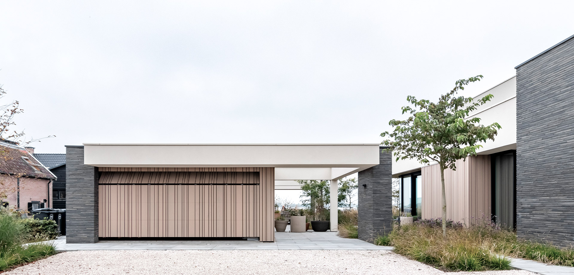 Sectional garage doors