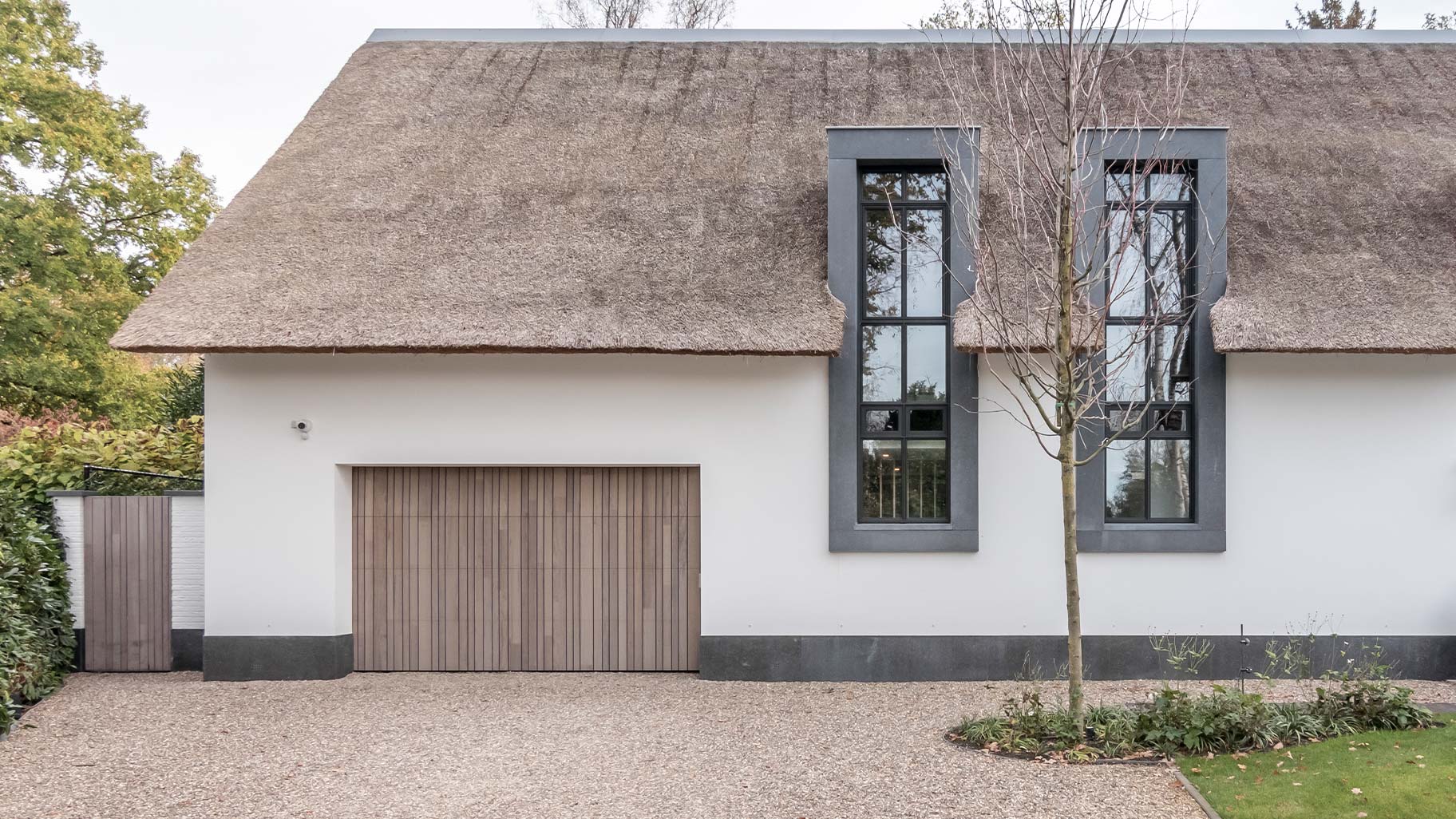 Sectional garage doors