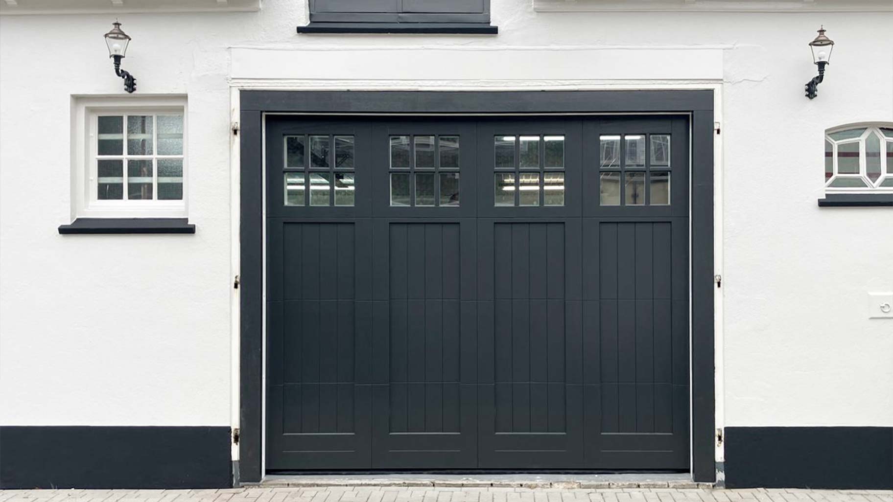historic garage door