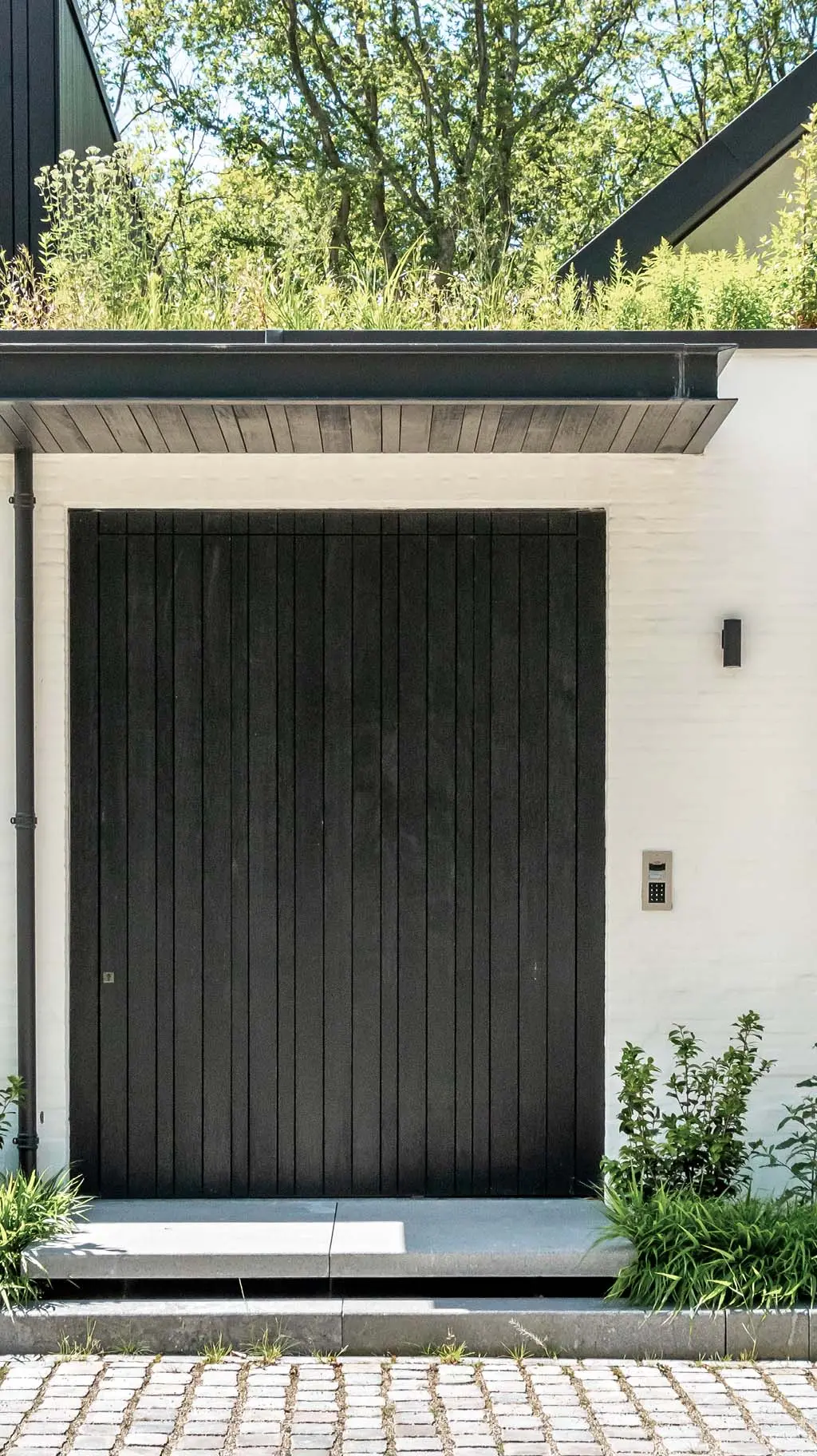 Pivoting front door