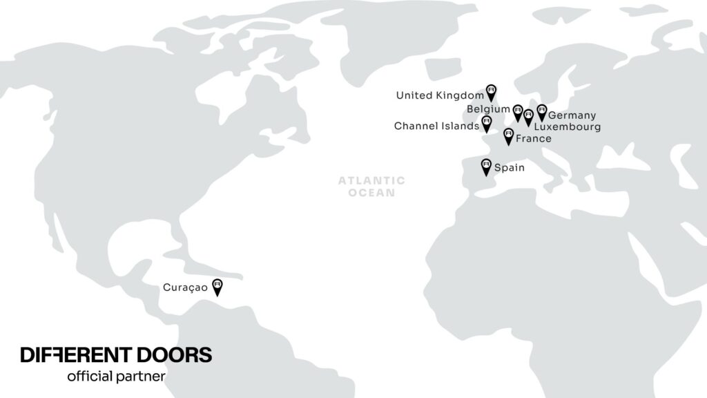 Different Doors Official Partners - Locations